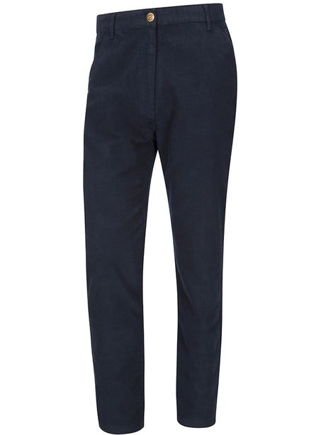 HOGGS OF FIFE Carrick Technical Stretch Moleskin Trousers - Mens - Navy