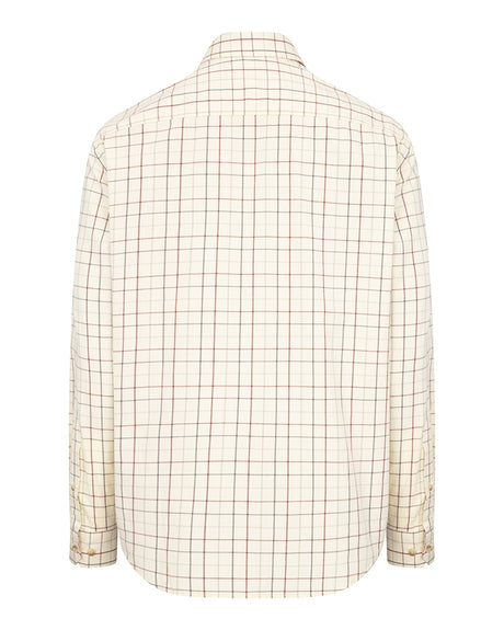 HOGGS OF FIFE Chieftain Premier Tattersall Shirt – Men's – Rust Check