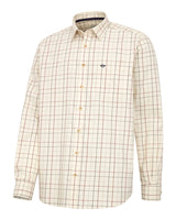 HOGGS OF FIFE Chieftain Premier Tattersall Shirt – Men's – Rust Check