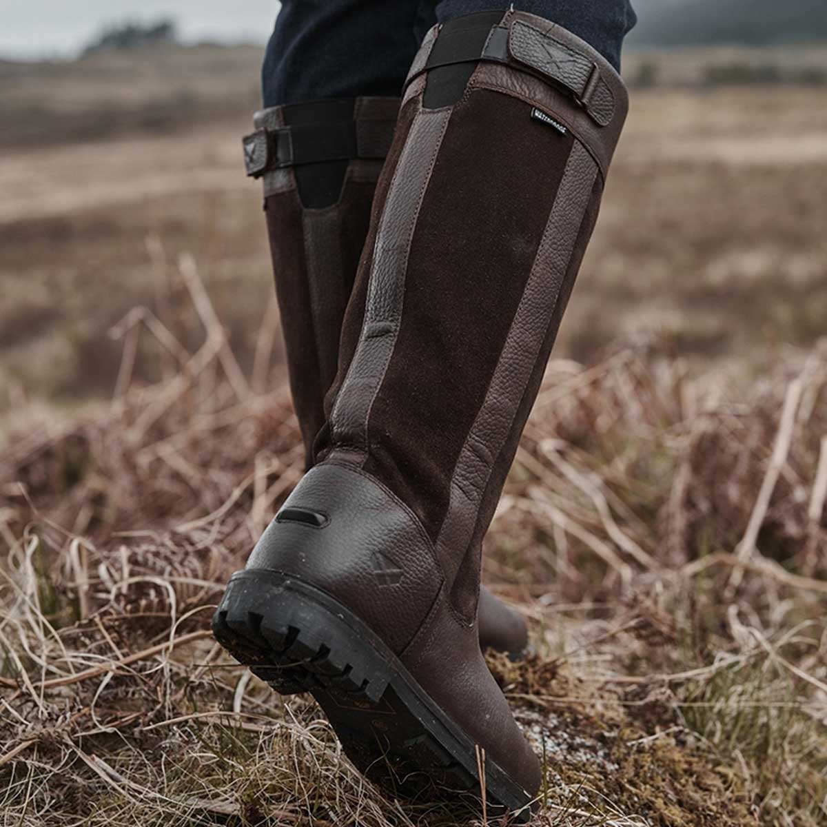 HOGGS OF FIFE Cleveland II Country Boots - Women's - Dark Brown