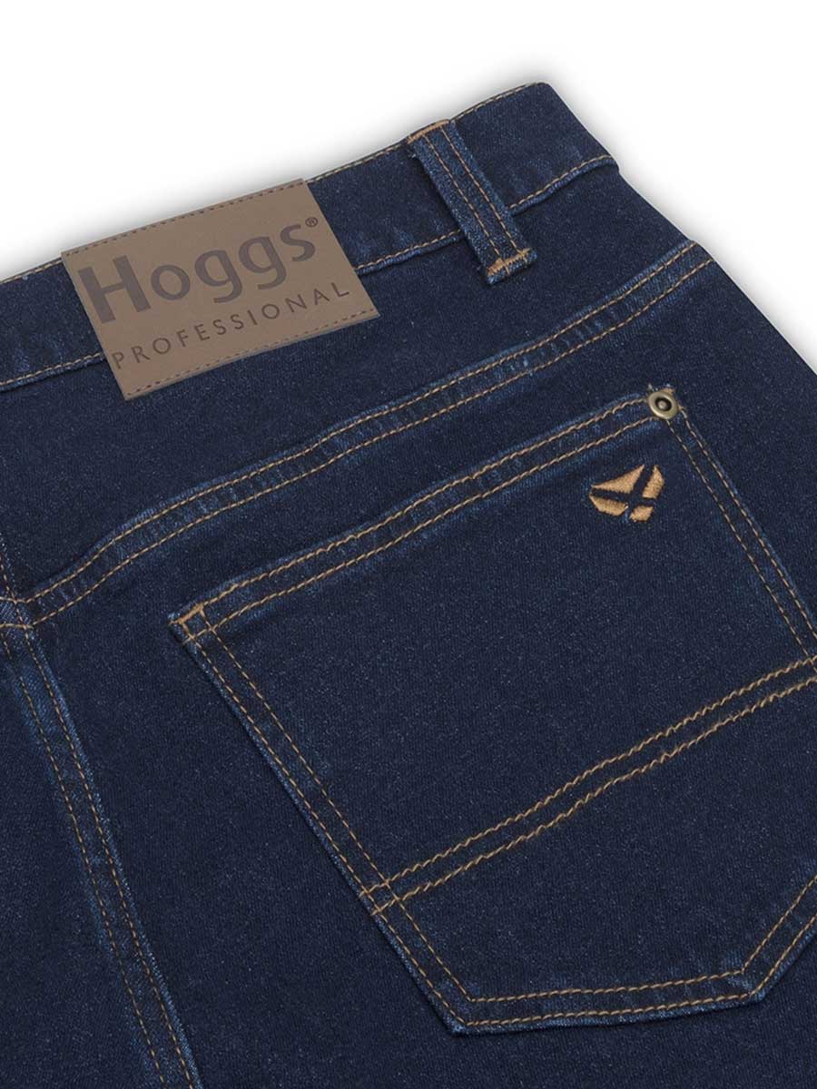 HOGGS OF FIFE Clyde Comfort Denim Jeans - Mens - Dark Indigo