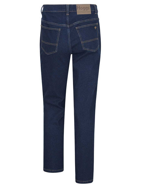 HOGGS OF FIFE Clyde Comfort Denim Jeans - Mens - Dark Indigo