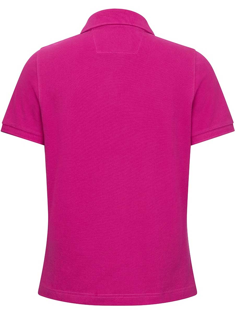 HOGGS OF FIFE Cora Pique Polo Shirt - Women's - Berry