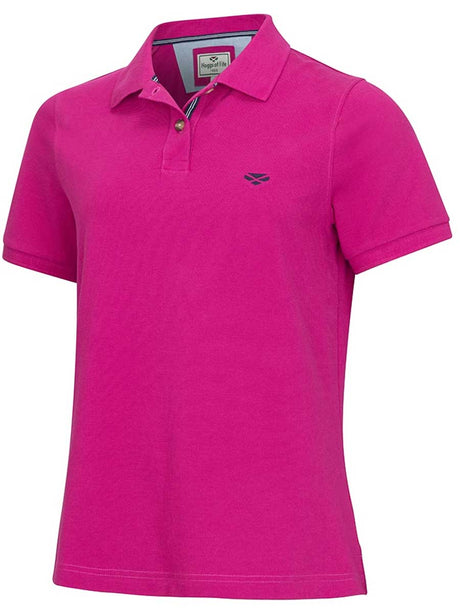 HOGGS OF FIFE Cora Pique Polo Shirt - Women's - Berry