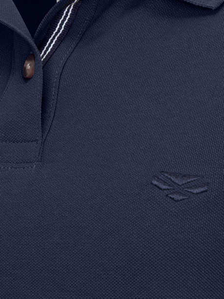 HOGGS OF FIFE Cora Pique Polo Shirt - Women's - Navy