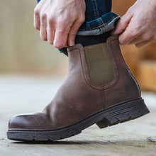 Load image into Gallery viewer, HOGGS OF FIFE Dalmeny Waterproof Dealer Boots - Men&#39;s - Dark Brown
