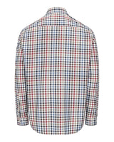 HOGGS OF FIFE Douglas Twill Shirt - Mens - Navy/Red/Olive