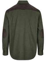 HOGGS OF FIFE Dunvegan Flannel Shirt - Mens - Loden