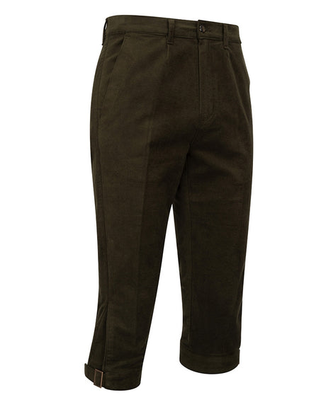 HOGGS OF FIFE Durness Moleskin Breeks - Mens - Olive Green