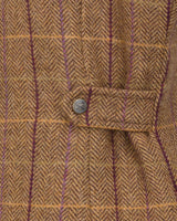 HOGGS OF FIFE Eden Technical Tweed Field Coat - Women's - Bracken/Blackberry