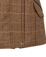 HOGGS OF FIFE Eden Technical Tweed Gilet - Women's - Bracken/Blackberry