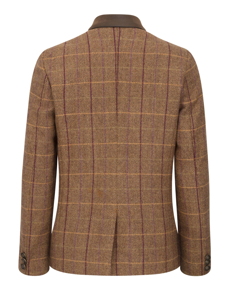 HOGGS OF FIFE Eden Tweed Hacking Jacket - Women's - Bracken/Blackberry