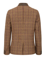 HOGGS OF FIFE Eden Tweed Hacking Jacket - Women's - Bracken/Blackberry