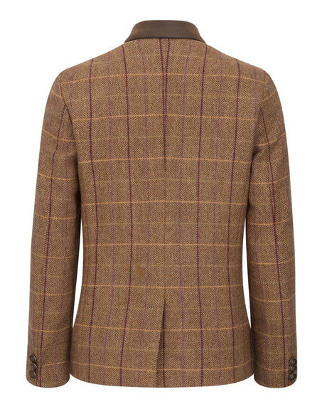 HOGGS OF FIFE Eden Tweed Hacking Jacket - Women's - Bracken/Blackberry