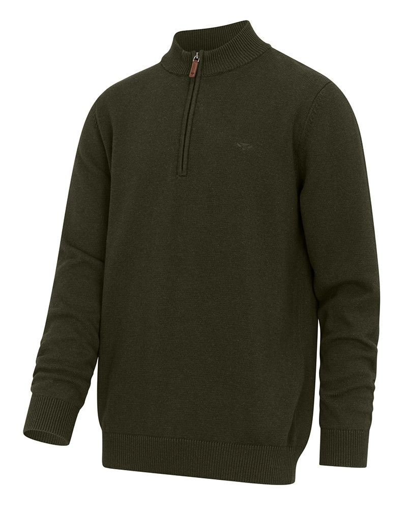 HOGGS OF FIFE Falkirk ¼ Zip Pullover – Men's