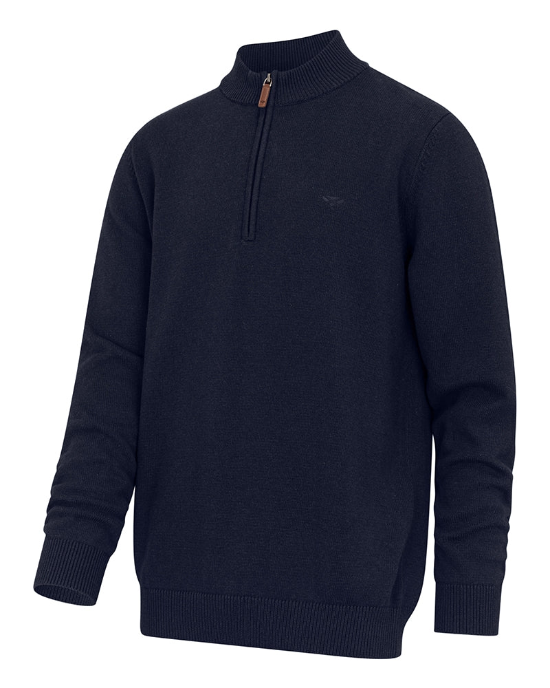 HOGGS OF FIFE Falkirk ¼ Zip Pullover – Men's