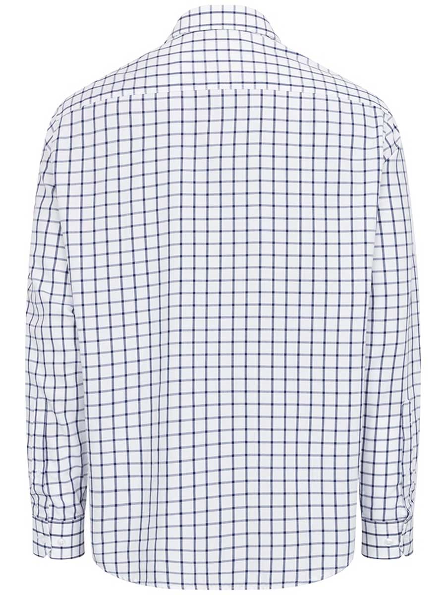 HOGGS OF FIFE Fernie Bamboo Shirt - Mens - Navy