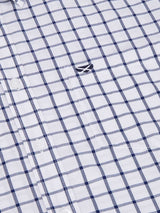 HOGGS OF FIFE Fernie Bamboo Shirt - Mens - Navy