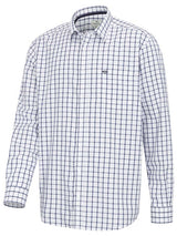 HOGGS OF FIFE Fernie Bamboo Shirt - Mens - Navy