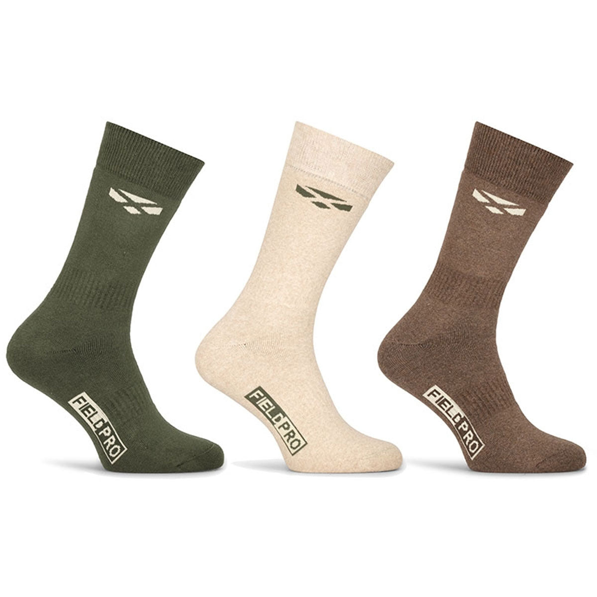 HOGGS OF FIFE Field Pro Country Socks - Pack of 3