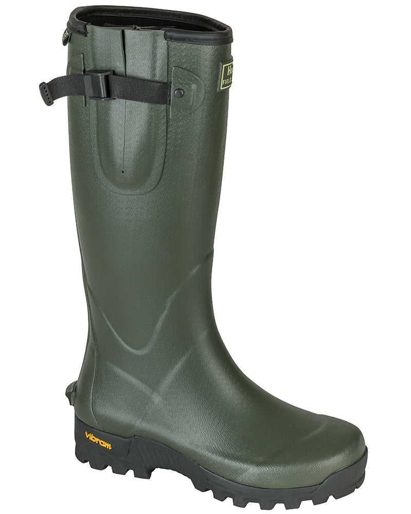 HOGGS OF FIFE Field Sport 365 Rubber Wellington Boot - Field Green