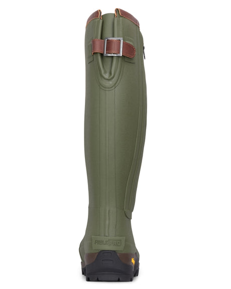 HOGGS OF FIFE Field Sport Full Zip Wellington Boots - Green