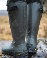 HOGGS OF FIFE Field Sport Neoprene-lined Wellington - Green