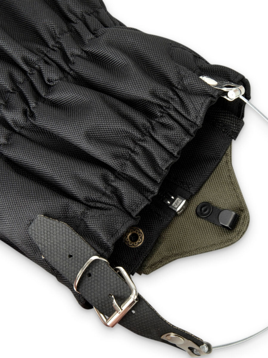 HOGGS OF FIFE Field & Trek Gaiters - Green / Black