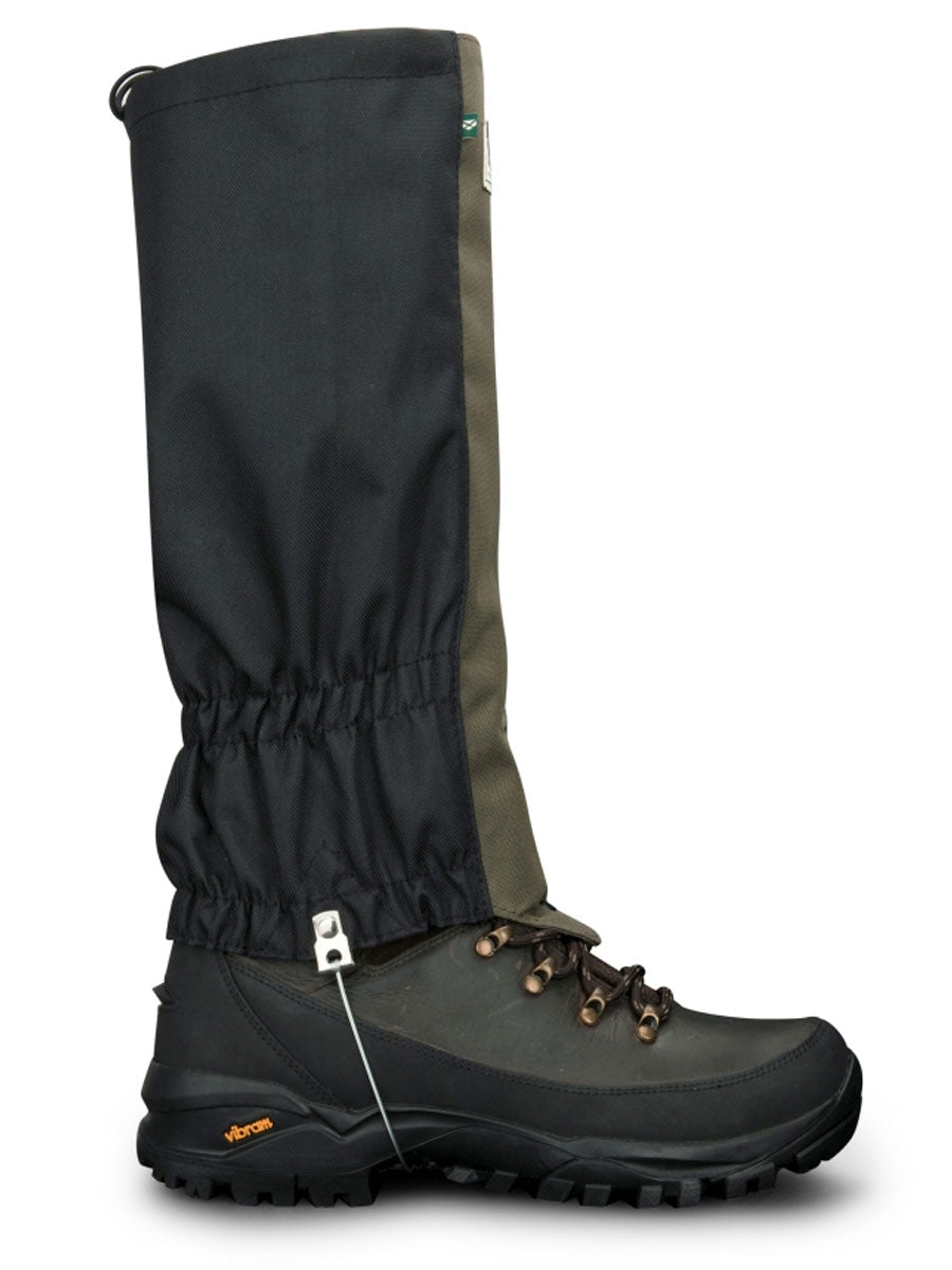 HOGGS OF FIFE Field & Trek Gaiters - Green / Black