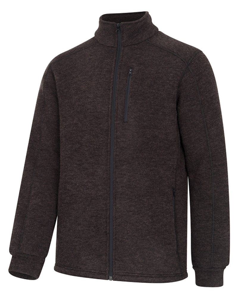 HOGGS OF FIFE Gairloch Knitted Fleece Lined Jacket - Mens - Braken