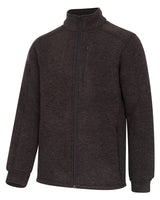 HOGGS OF FIFE Gairloch Knitted Fleece Lined Jacket - Mens - Braken