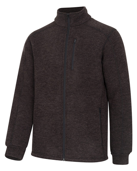 HOGGS OF FIFE Gairloch Knitted Fleece Lined Jacket - Mens - Braken