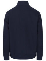 HOGGS OF FIFE Galloway 1888 Plain 1/4 Zip Sweatshirt - Men's - Navy