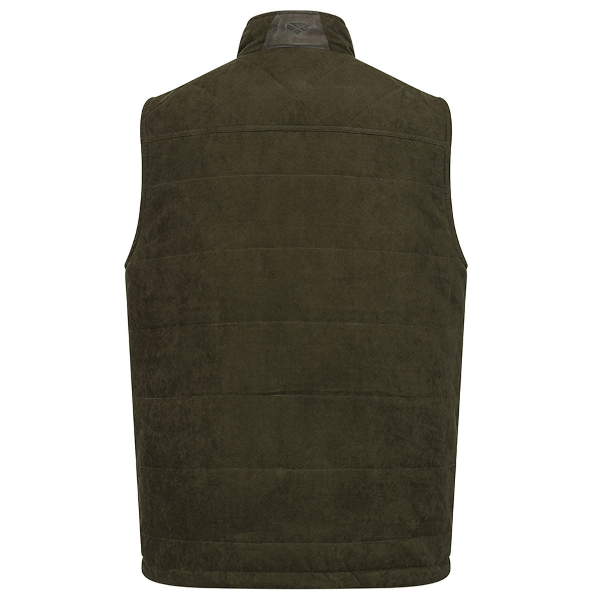 HOGGS OF FIFE Glenbervie Quilted Gilet - Mens - Loden