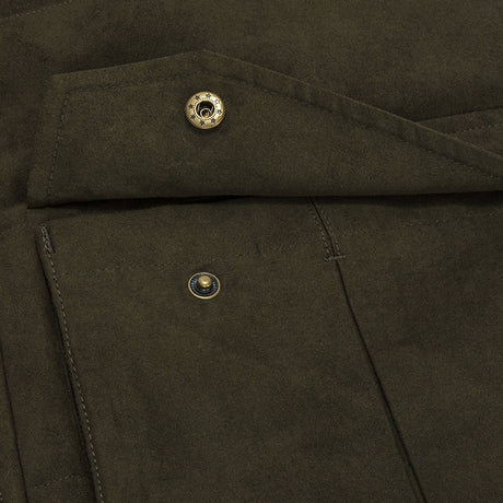 HOGGS OF FIFE Glenbervie Quilted Gilet - Mens - Loden