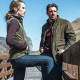 HOGGS OF FIFE Glenesk Quilted Jacket - Men's - Loden
