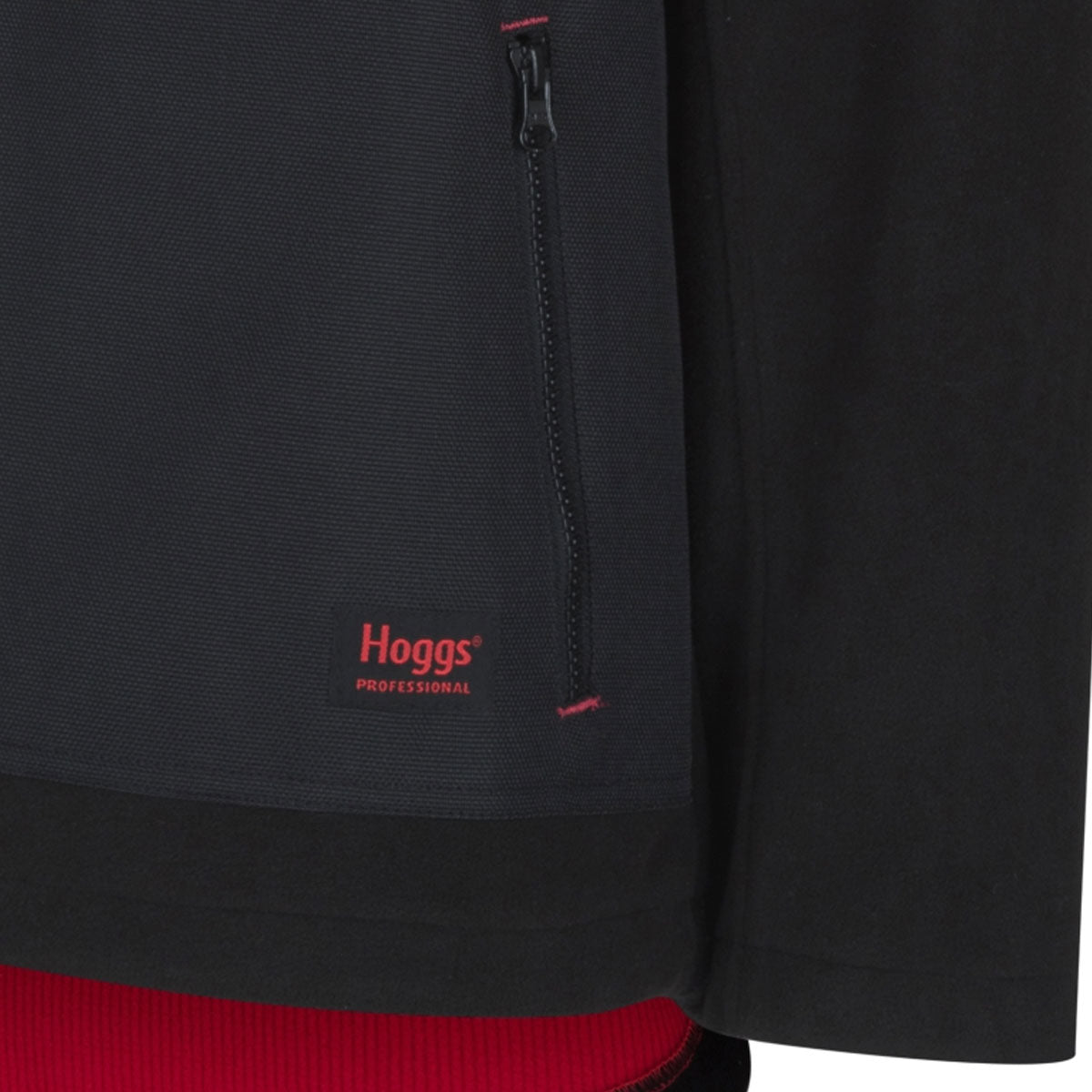 HOGGS OF FIFE Granite Bonded Fleece Jacket - Mens - Black
