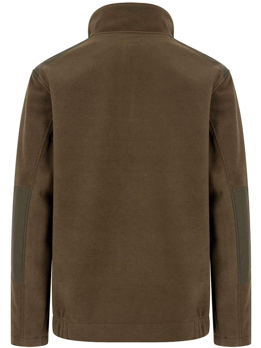 HOGGS OF FIFE Green King II 1/4 Zip Bonded Fleece - Mens - Green