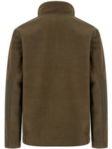 HOGGS OF FIFE Green King II 1/4 Zip Bonded Fleece - Mens - Green