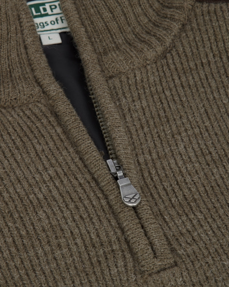 HOGGS OF FIFE Hebrides II Zip Neck Windproof Pullover – Men's