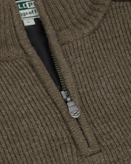 HOGGS OF FIFE Hebrides II Zip Neck Windproof Pullover – Men's