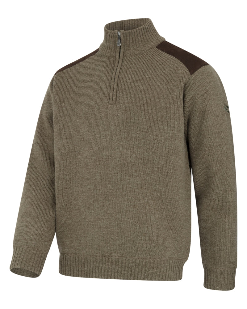 HOGGS OF FIFE Hebrides II Zip Neck Windproof Pullover – Men's