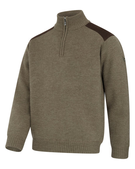HOGGS OF FIFE Hebrides II Zip Neck Windproof Pullover – Men's