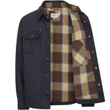 HOGGS OF FIFE Huntly Waxed Canvas Utility Overshirt - Mens - Midnight Navy