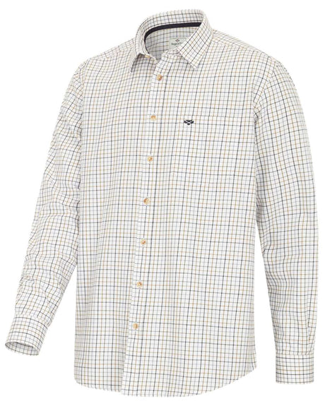 HOGGS OF FIFE Inverness Cotton Tattersall Shirt - Mens - 