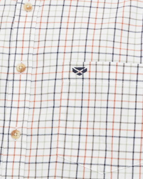 HOGGS OF FIFE Inverness Cotton Tattersall Shirt - Mens 