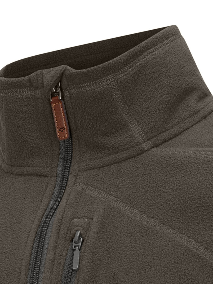 HOGGS OF FIFE Islander Techpro 1/4 Zip Sweatshirt - Men's - Beluga Green