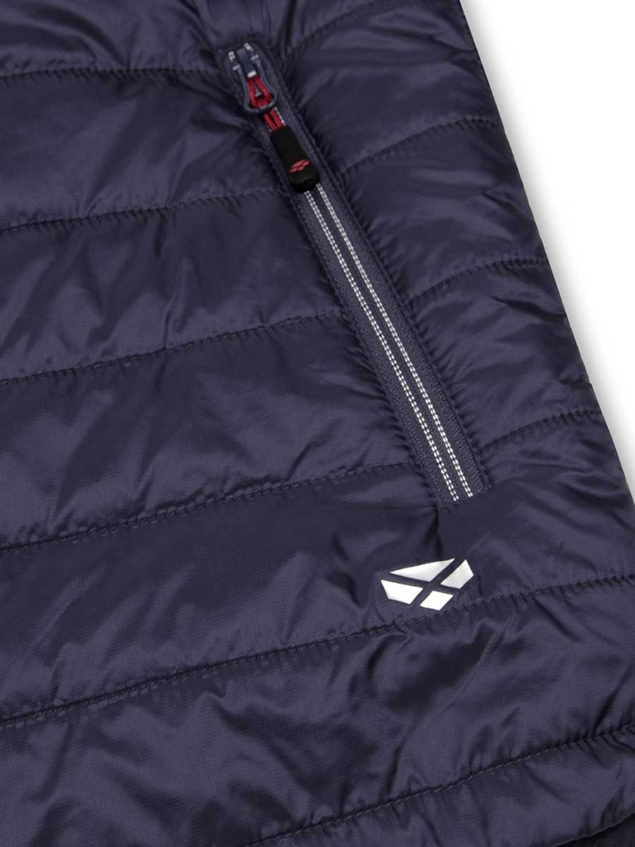 HOGGS OF FIFE Kingston Rip-Stop Gilet - Mens - Navy / Merlot