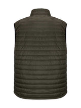 HOGGS OF FIFE Kingston Rip-Stop Gilet - Mens - Olive / Merlot