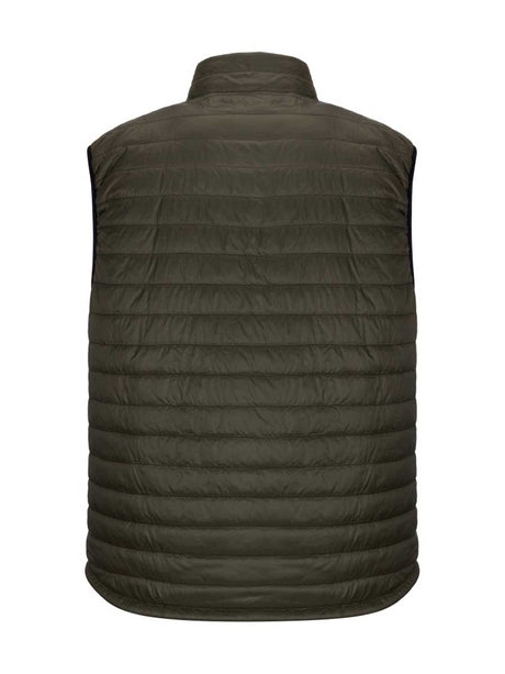 HOGGS OF FIFE Kingston Rip-Stop Gilet - Mens - Olive / Merlot